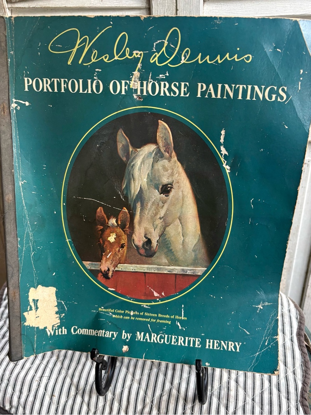 Wesley Dennis Portfolio of Horse Paintings